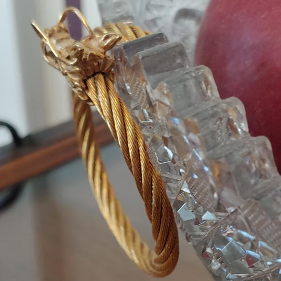 🚫SOLD🚫 Dragon Bracelet Gold Plated - Picture 5 of 12
